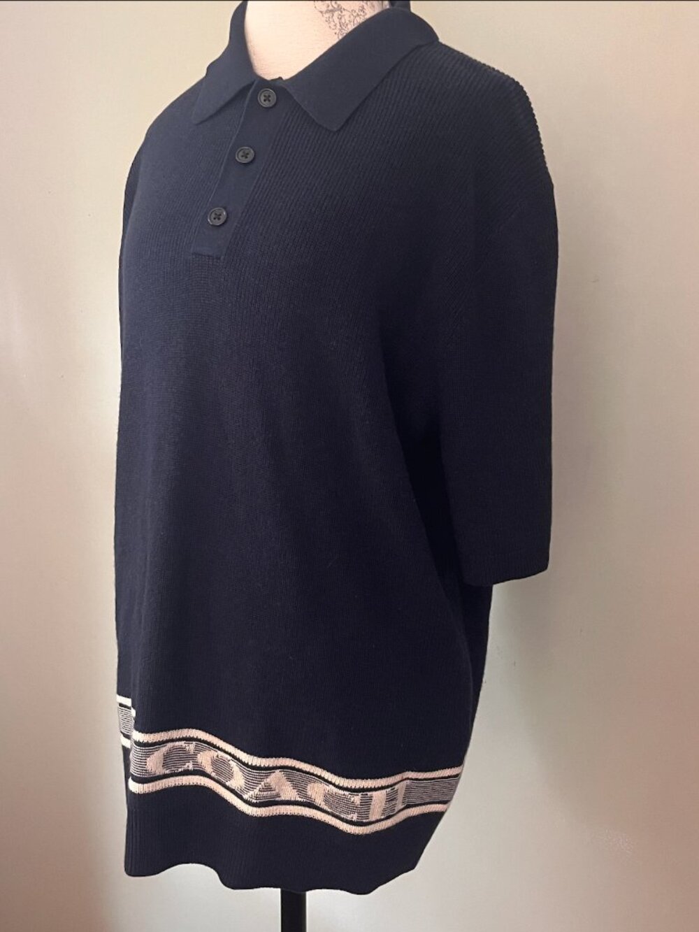 Coach Men's Cashmere and Wool Sweater